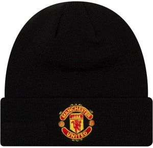 New Era CORE CUFF BEANIE MANCHESTER UNITED Pánska čiapka, čierna, veľkosť