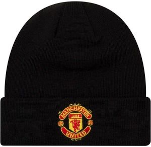 New Era ESSENTIAL Y CUFF BEANIE MANCHESTER UNITED Pánska čiapka, čierna, veľkosť