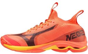 Mizuno WAVE LIGHTNING NEO 2 Pánska volejbalová obuv, oranžová, veľkosť 44.5