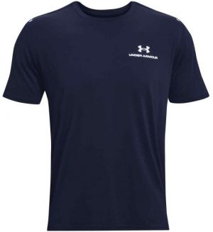 Under Armour RUSH ENERGY SS Pánske športové tričko, tmavo modrá, veľkosť