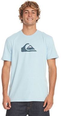 Quiksilver COMP LOGO SS Pánske tričko, svetlomodrá, veľkosť