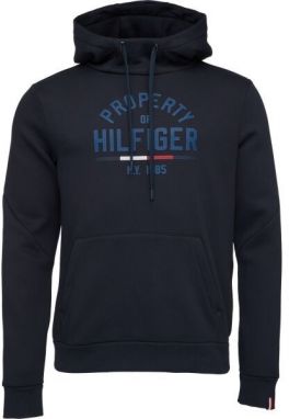 Tommy Hilfiger GRAPHIC Pánska mikina, tmavo modrá, veľkosť