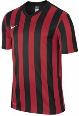 Nike STRIPED DIVISION JERSEY Pánsky futbalový dres, červená, veľkosť