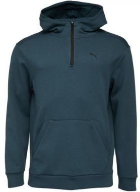 Puma RAD/CAL HALF ZIP DK HOODIE Pánska mikina, tmavo modrá, veľkosť