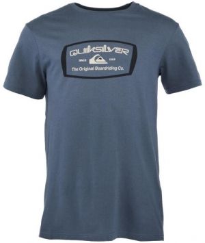 Quiksilver QS MIND BARREL SS Pánske tričko, modrá, veľkosť