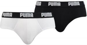 Puma BASIC BRIEF 2P Pánske slipy, biela, veľkosť