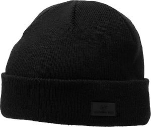 4F WINTER CAP Pánska zimná čiapka, čierna, veľkosť