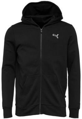 Puma BETTER ESENTIALS FULL ZIP HOODEI FR Pánska mikina, čierna, veľkosť