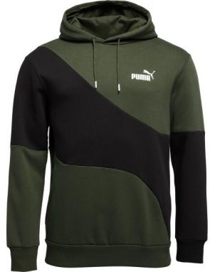 Puma POWER CAT HOODIE FL Pánska mikina, čierna, veľkosť