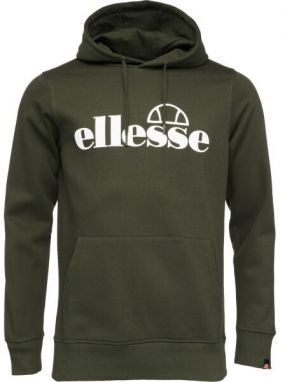 ELLESSE OODIA OH HOODY Pánska mikina, khaki, veľkosť