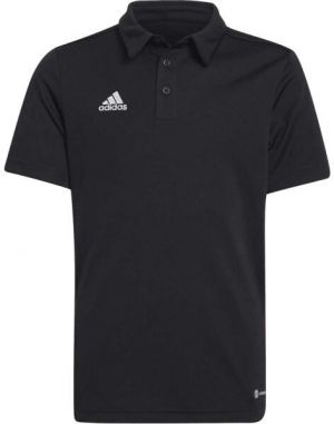 adidas ENT22 POLO Y Chlapčenské  tričko polo, čierna, veľkosť