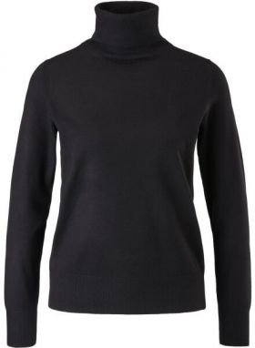 s.Oliver RL POLO NECK JUMPER NOOS Pulóver s rolákom, čierna, veľkosť