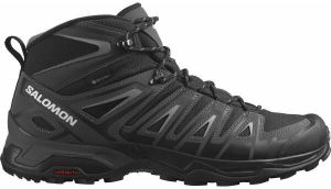 Salomon X ULTRA PIONEER MID GTX Pánska turistická obuv, čierna, veľkosť 46 2/3