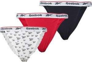 Reebok TANGA BRIEF KALAB 3pk Dámske nohavičky, čierna, veľkosť