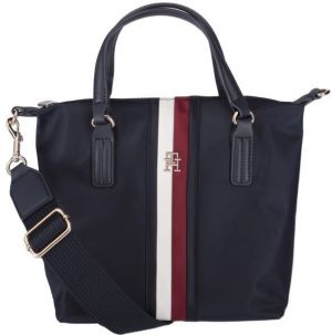 Tommy Hilfiger POPPY SMALL TOTE CORP Dámska kabelka, tmavo modrá, veľkosť