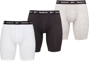 Reebok TRUNK HOGAN 3pk Pánske boxerky, čierna, veľkosť