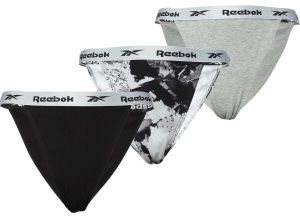 Reebok TANGA BRIEF ISLA 3pk Dámske nohavičky, čierna, veľkosť