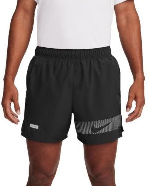 Nike CHALLENGER FLASH Pánske bežecké šortky, čierna, veľkosť