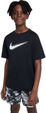 Nike DF MULTI+ SS TOP HBR Chlapčenské tričko, čierna, veľkosť