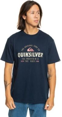 Quiksilver FLOATING AROUND Pánske tričko, tmavo modrá, veľkosť