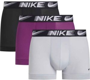 Nike TRUNK 3PK Pánska spodná bielizeň, fialová, veľkosť