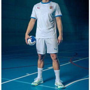 Puma AWAY JERSEY MEN Pánsky hádzanársky dres, biela, veľkosť