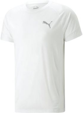 Puma EVOSTRIPE TEE Pánske športové tričko, biela, veľkosť