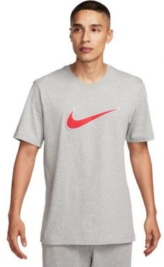 Nike SPORTSWEAR Pánske tričko, sivá, veľkosť