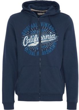 BLEND SWEATSHIRT REGULAR FIT Pánska mikina, tmavo modrá, veľkosť