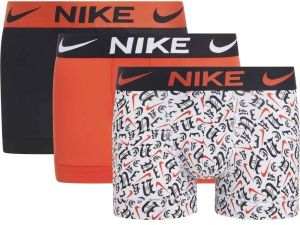 Nike DRI-FIT ES MICR TRUNK 3PK Pánske boxerky, červená, veľkosť
