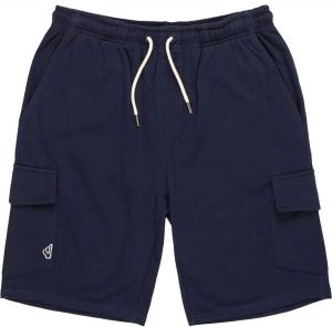 Quiksilver CARGO JOGGER LIGHT Pánske kraťasy, tmavo modrá, veľkosť