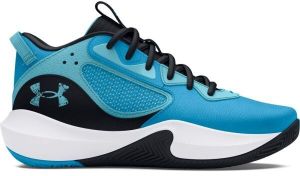 Under Armour GS LOCKDOWN 6 Juniorská basketbalová obuv, tyrkysová, veľkosť 39