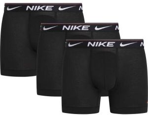 Nike ULTRA COMFORT 3PK Pánske boxerky, čierna, veľkosť