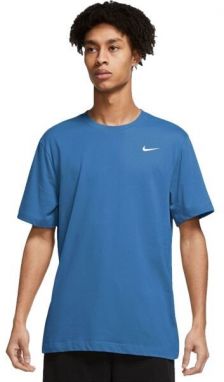 Nike DRY TEE DFC CREW SOLID M Pánske tréningové tričko, modrá, veľkosť