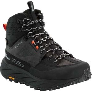 Jack Wolfskin TERRAQUEST TEXAPORE MID W Dámska outdoorová obuv, čierna, veľkosť