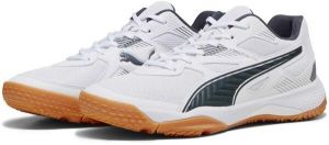 Puma SOLARFLASH II Pánska indoorová obuv, biela, veľkosť 46.5