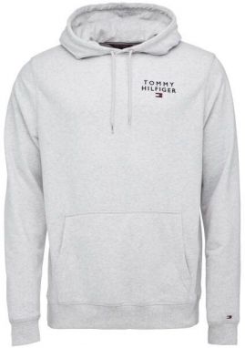 Tommy Hilfiger OH HOODIE HWK Pánska mikina, sivá, veľkosť