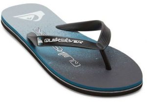 Quiksilver MOLOKAI ART II Pánske žabky, čierna, veľkosť 41