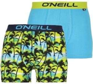 O'Neill BOXER 2-PACK Pánske boxerky, tyrkysová, veľkosť