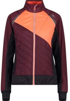 CMP WOMAN JACKET Dámska hybridná bunda, vínová, veľkosť