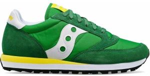 Saucony JAZZ ORIGINAL Pánska voľnočasová obuv, zelená, veľkosť 45