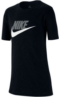 Nike NSW TEE FUTURA ICON TD B Chlapčenské tričko, čierna, veľkosť