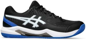 ASICS GEL-DEDICATE 8 CLAY Pánska tenisová obuv, čierna, veľkosť 44