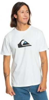 Quiksilver COMP LOGO Pánske tričko, biela, veľkosť