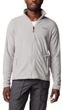 Columbia FAST TREK LIGHT FULL ZIP FLEECE Pánska mikina, sivá, veľkosť