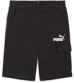 Puma ESSENTIALS CARGO SHORTS Detské šortky, čierna, veľkosť