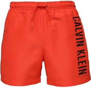 Calvin Klein MEDIUM DRAWSTRING Pánske plavky, červená, veľkosť