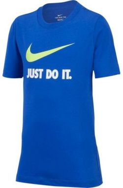 Nike NSW TEE JDI SWOOSH Chlapčenské tričko, modrá, veľkosť