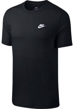 Nike NSW CLUB TEE Pánske tričko, čierna, veľkosť