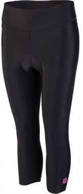 Arcore AMANDA Dámske 3/4 cyklistické nohavice, čierna, veľkosť